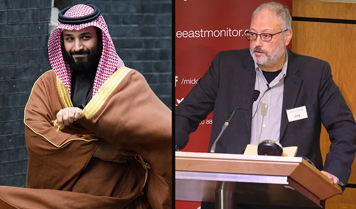 מוחמד בן סלמאן וג'מאל חשוקג'י