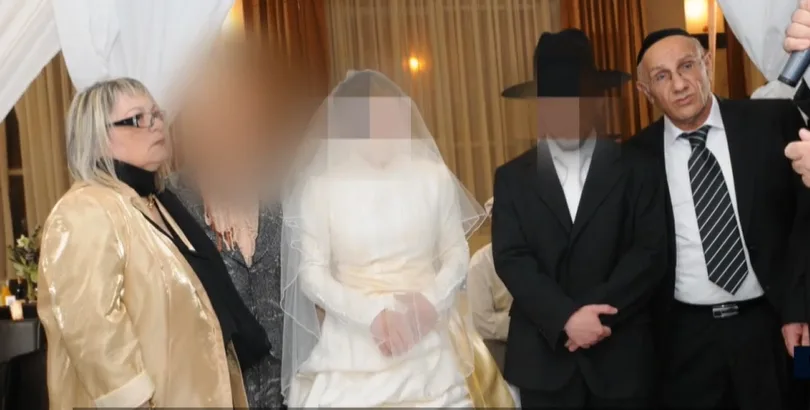 בני הזוג כדורי בחתונת קרובי משפחתם