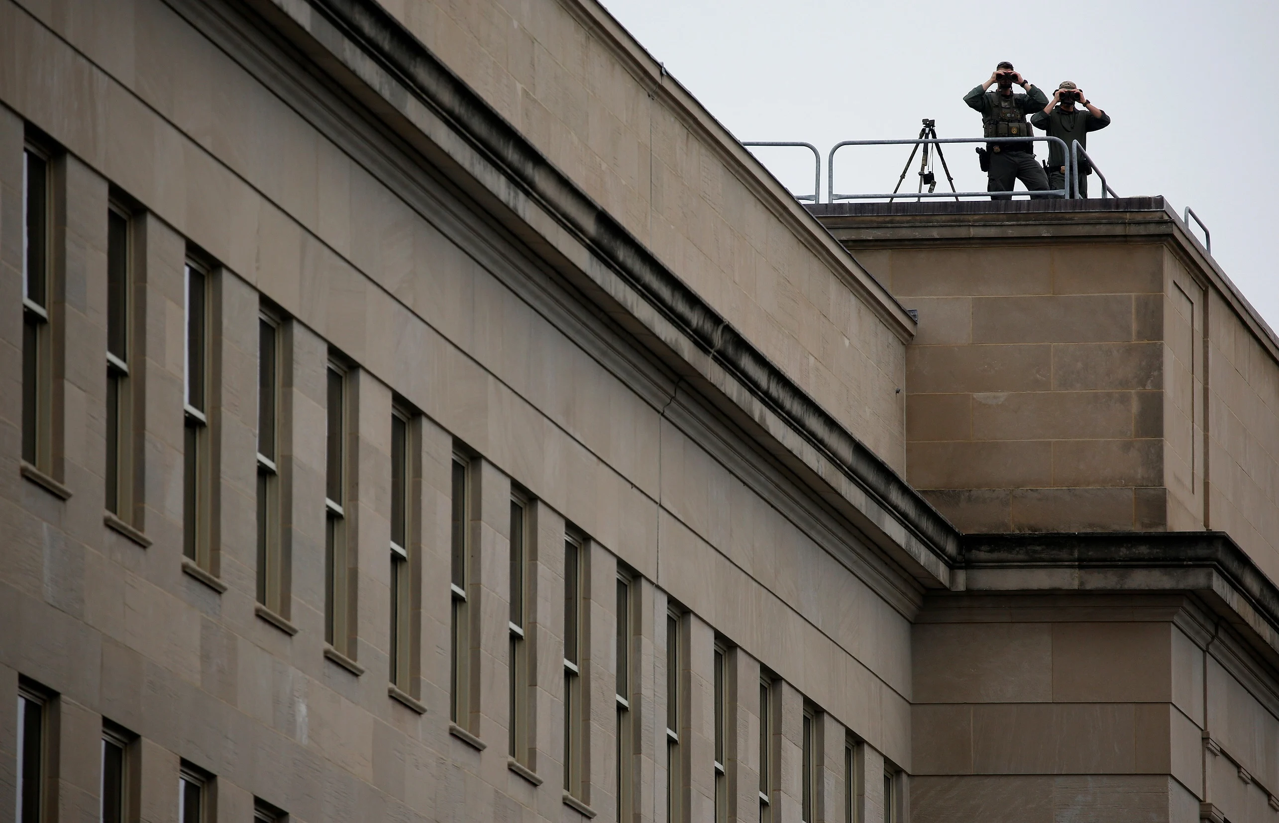 בניין במתחם הפנטגון שבוושינגטון, ארצות הברית
