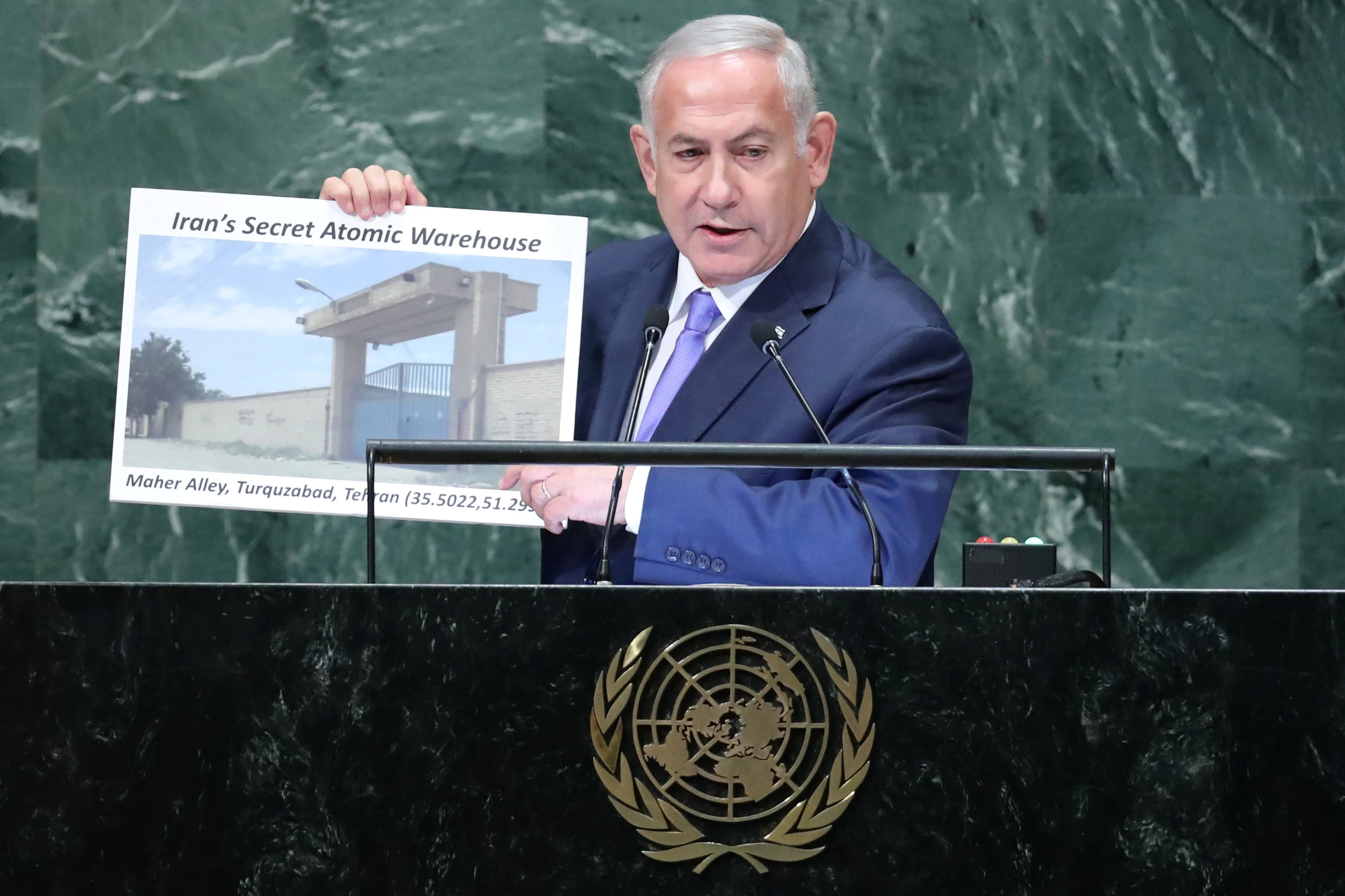נתניהו בעצרת האו"ם