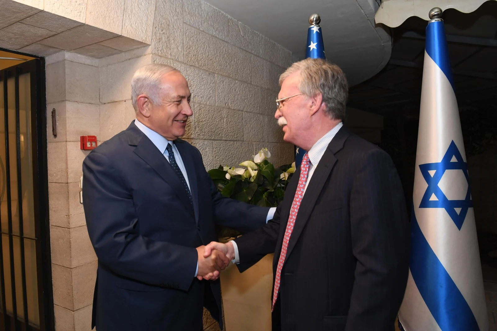 ראש הממשלה נתניהו נפגש עם ג'ון בולטון