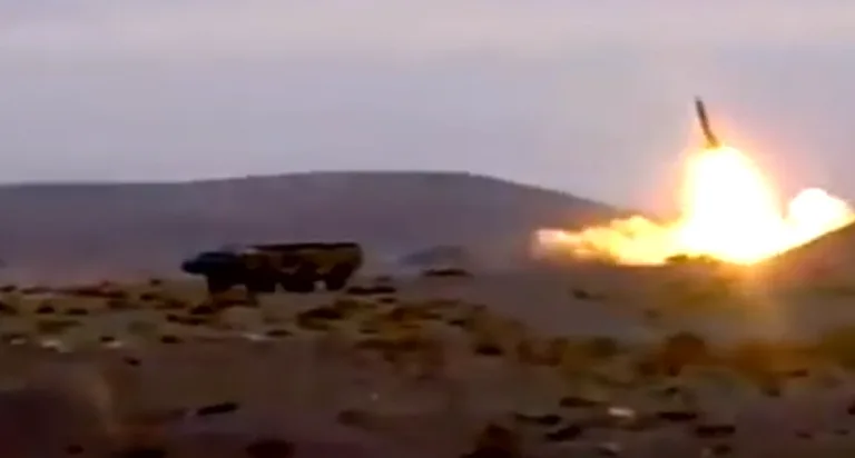 שיגור טיל SS-21 מסוריה