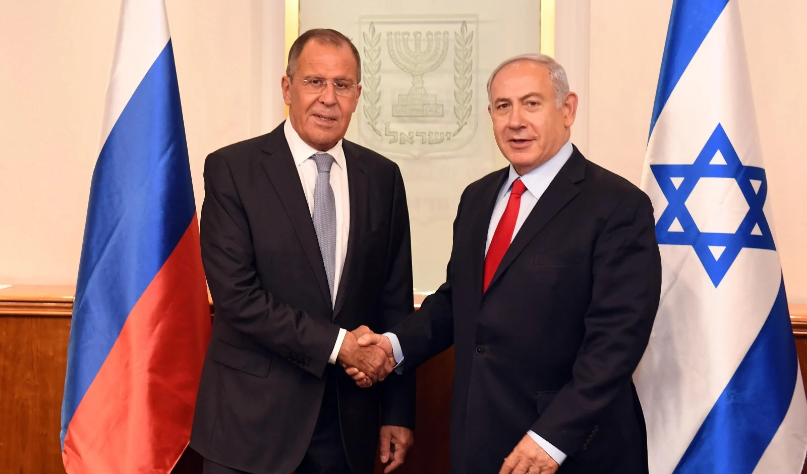 ראש הממשלה בנימין נתניהו ושר החוץ הרוסי סרגיי לברוב