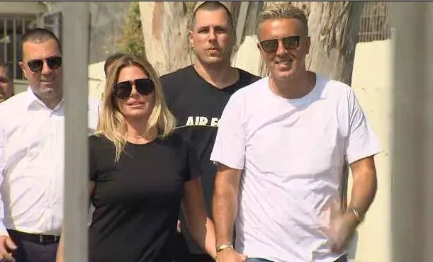 קובי פרץ לאחר שחרורו מהכלא