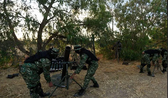 תיעוד ירי הג'יהאד האסלאמי לעבר ישראל