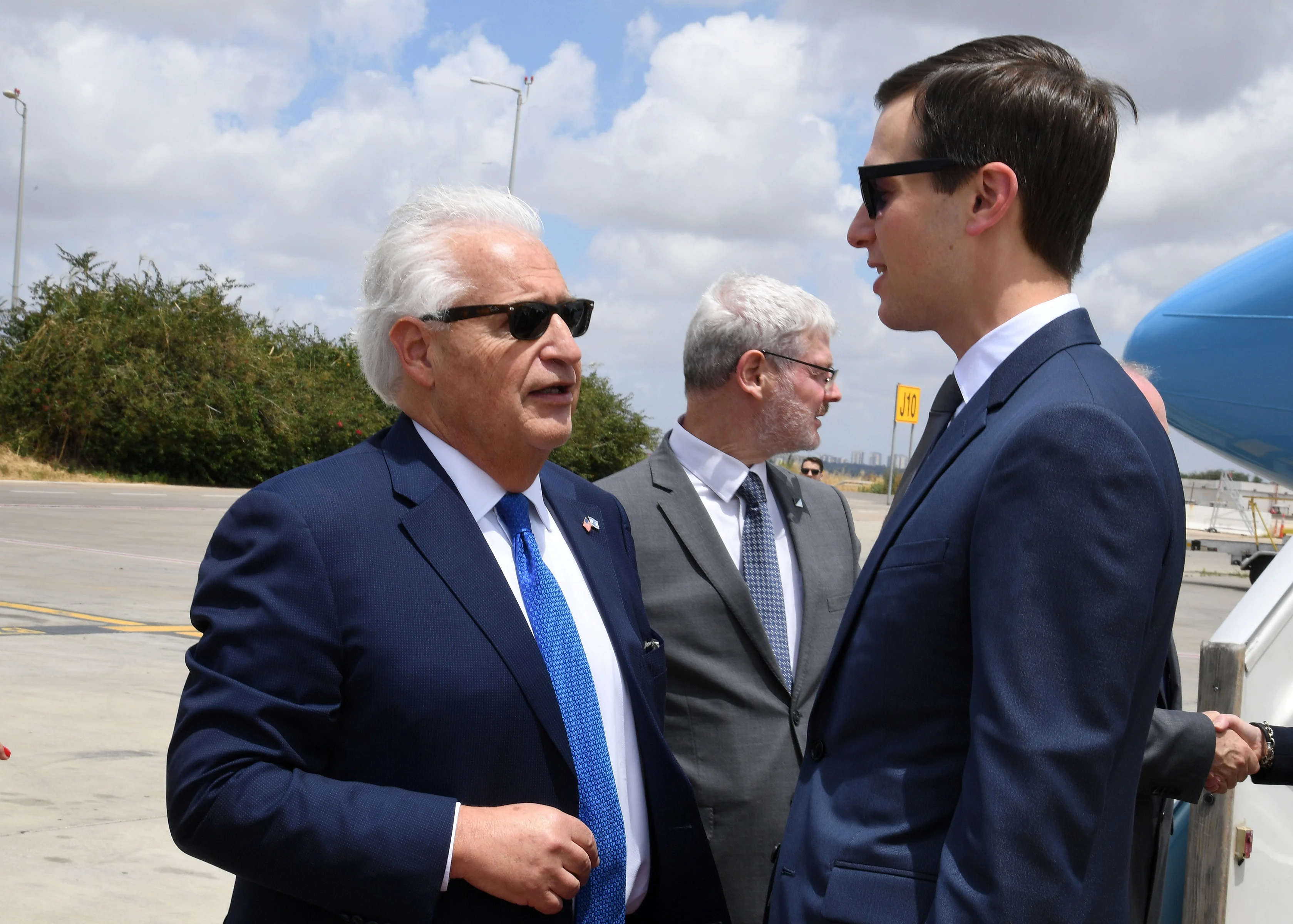 ג'ארד קושנר ודייוויד פרידמן בנתב''ג