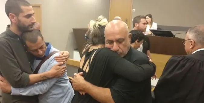 ניסו שחם ובתו, רגע אחרי ההכרעה