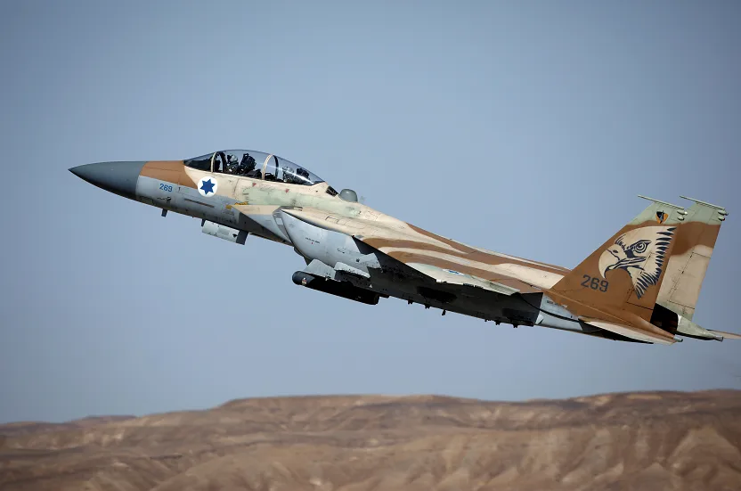 מטוס אף-15 של חיל האוויר