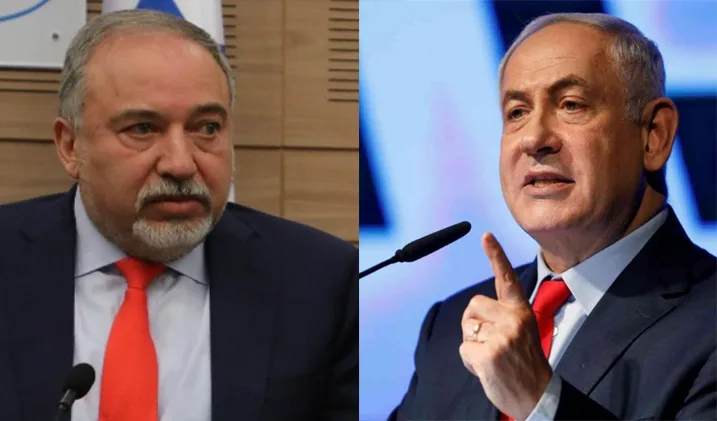 נתניהו וליברמן