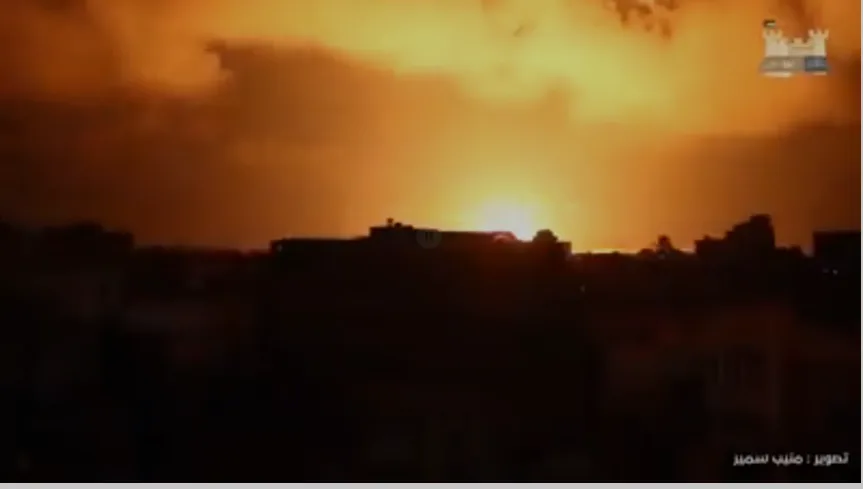 תקיפת צה''ל ברצועת עזה