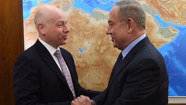 ג'ייסון גרינבלאט ונתניהו