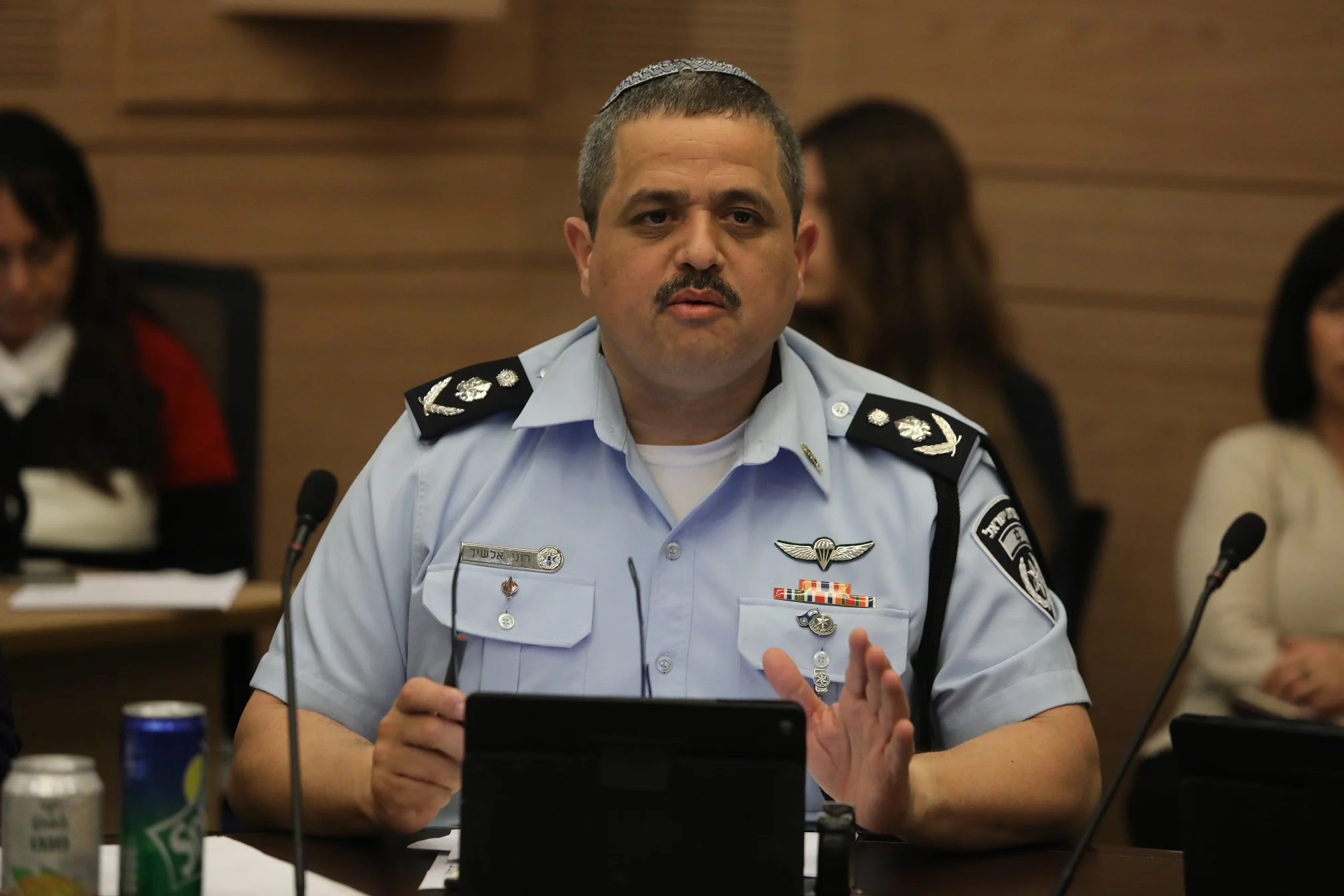 מפכ"ל המשטרה רוני אלשיך בדיון בוועדת הפנים בכנסת