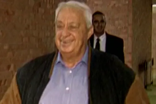 ראש הממשלה לשעבר אריק שרון