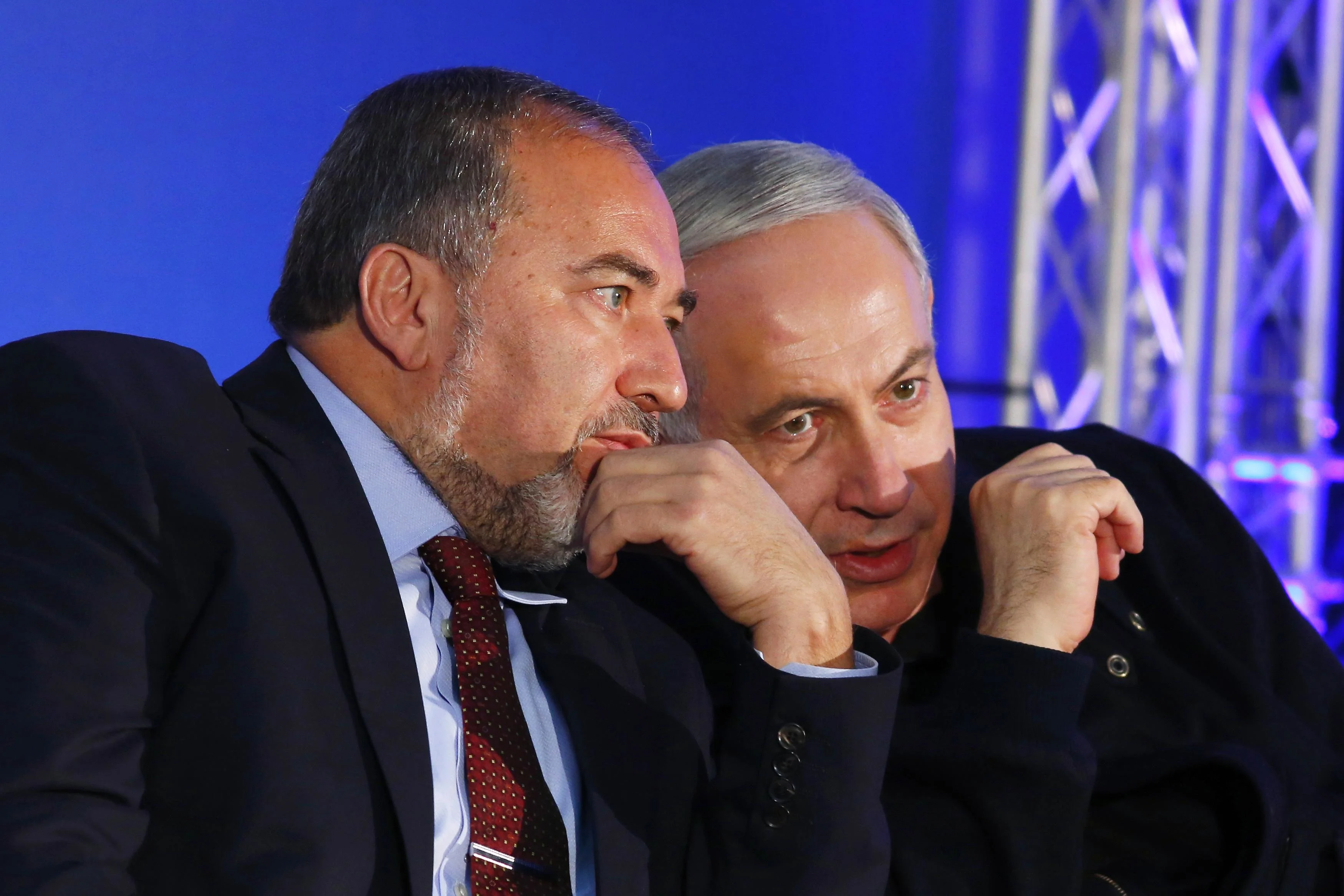 נתניהו וליברמן
