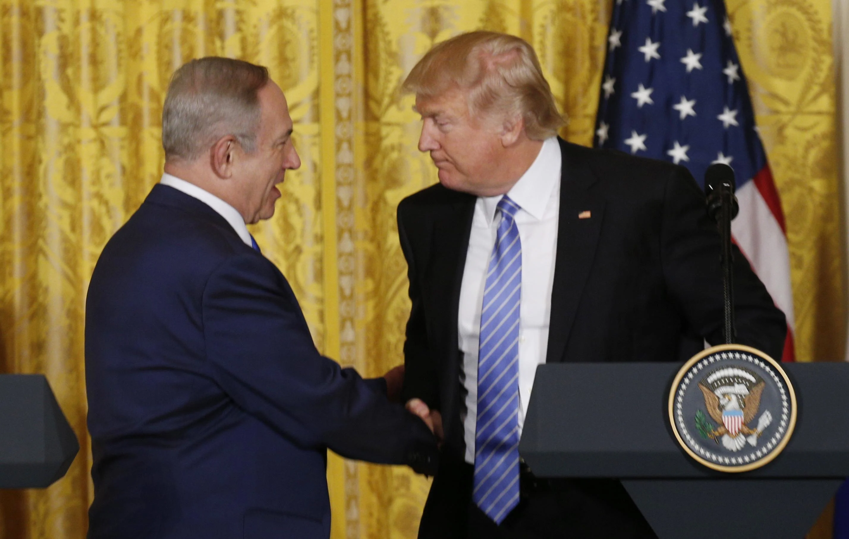 פגישת נתניהו וטראמפ