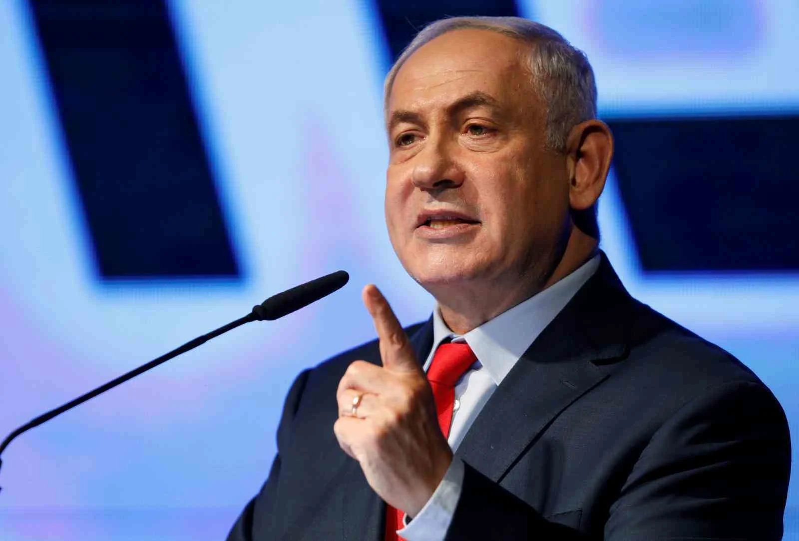 ראש הממשלה בנימין נתניהו בעצרת תמיכה בגני התערוכה