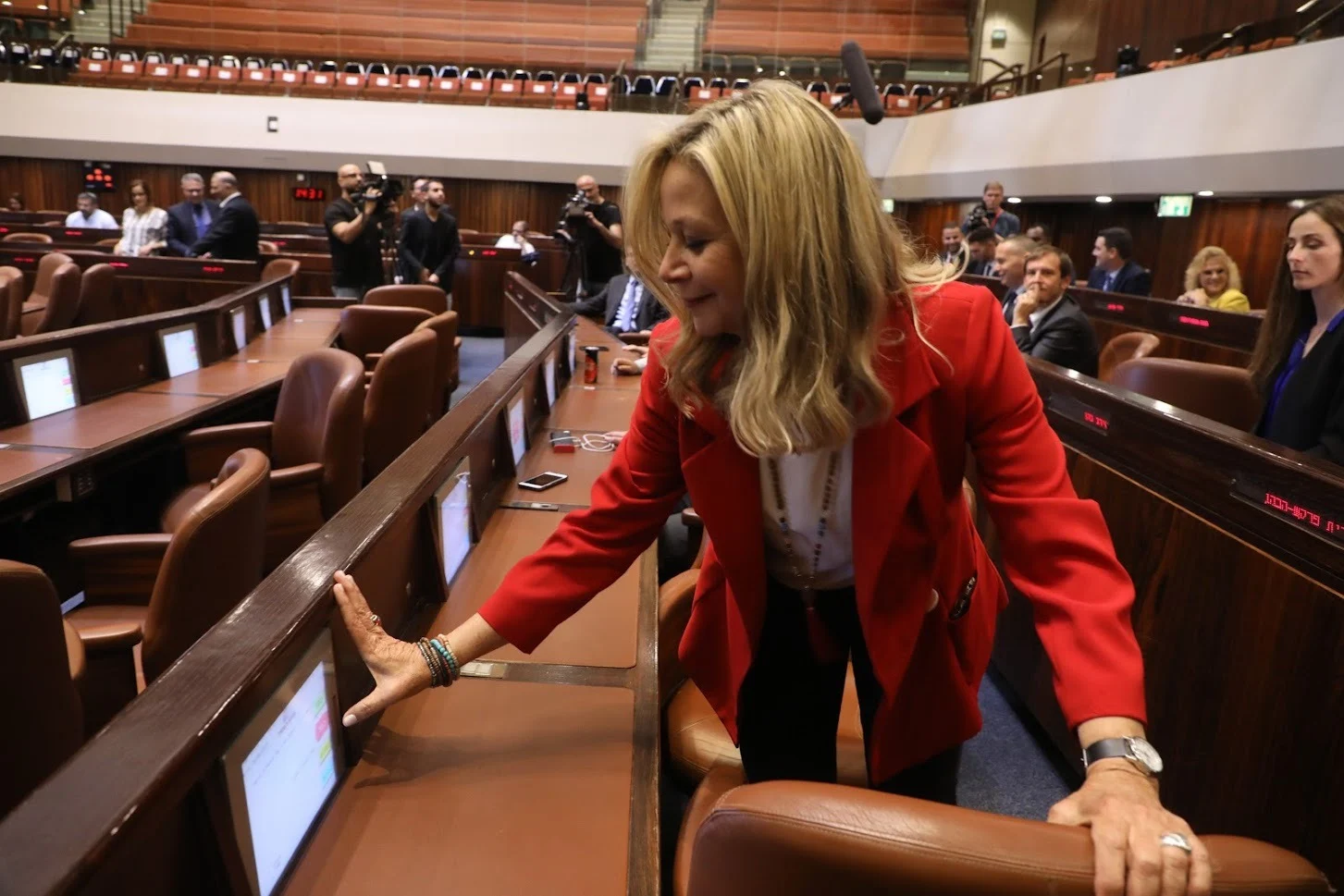 מיקי חיימוביץ' ביום הסתגלות לכנסת