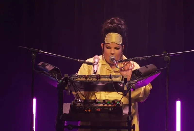 נטע ברזילי בהשקת השיר החדש