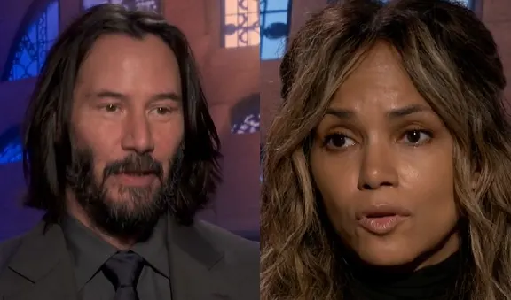 קיאנו ריבס והאלי ברי