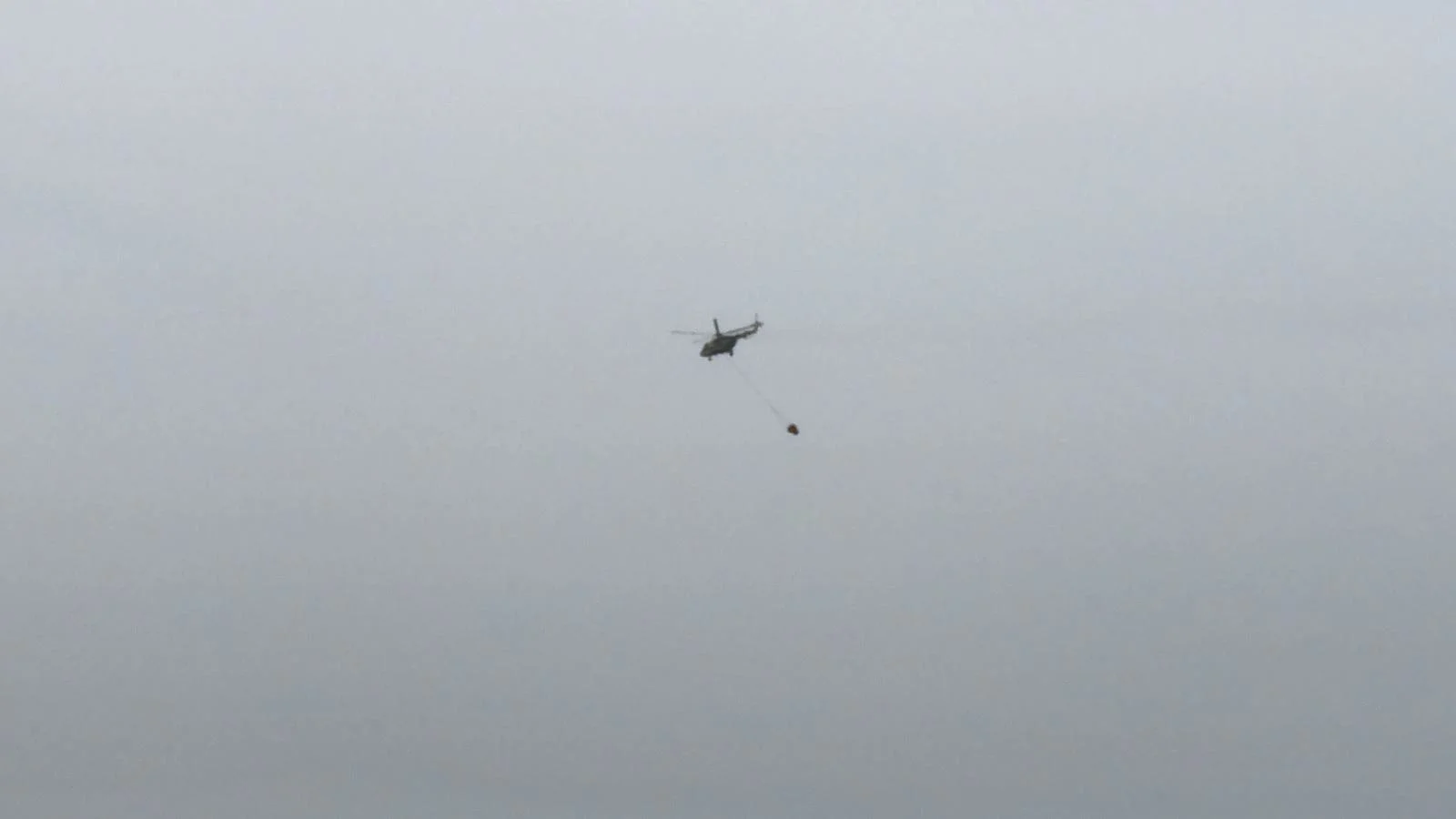 מסוק כיבוי מצרי בשמי אשדוד