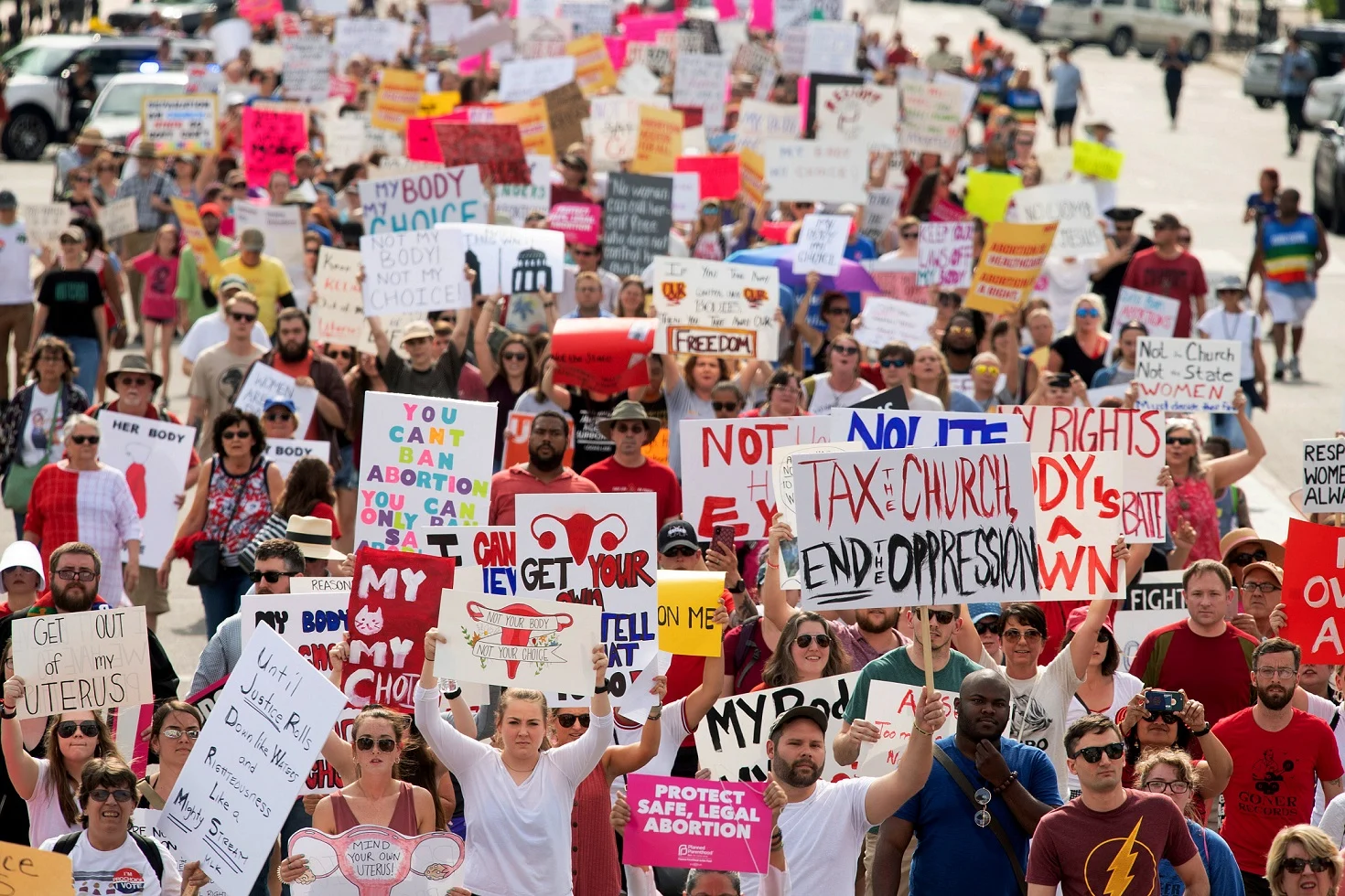 March For Reproductive Freedom In Montgomery