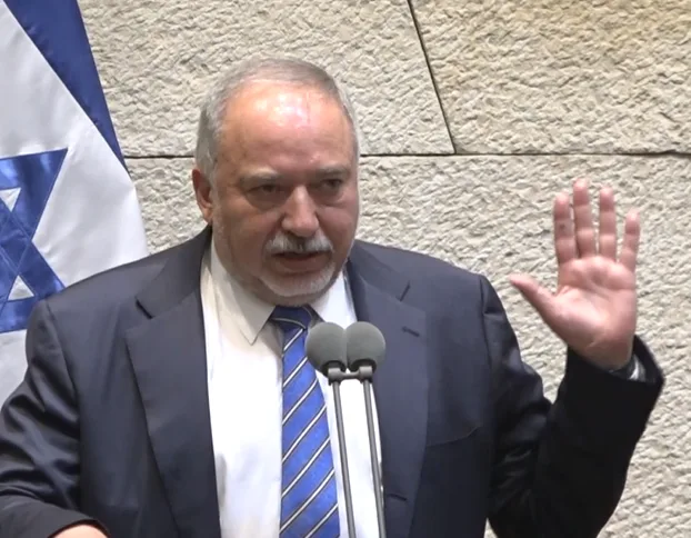 אביגדור ליברמן במליאת הכנסת