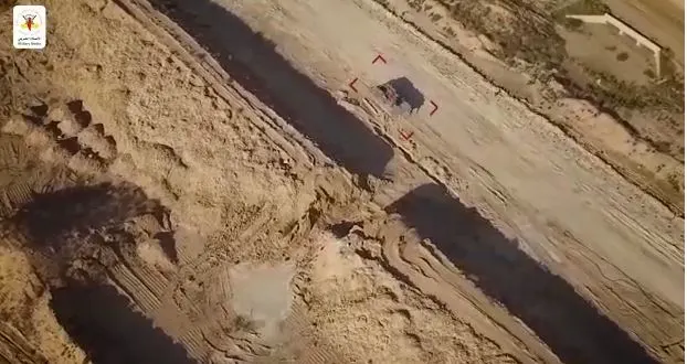 תיעוד של הזרוע הצבאית של הג'יהאד האיסלאמי של מל''טי תקיפה בהם השתמשו בסבבים האחרונים לכאורה נגד צה''ל