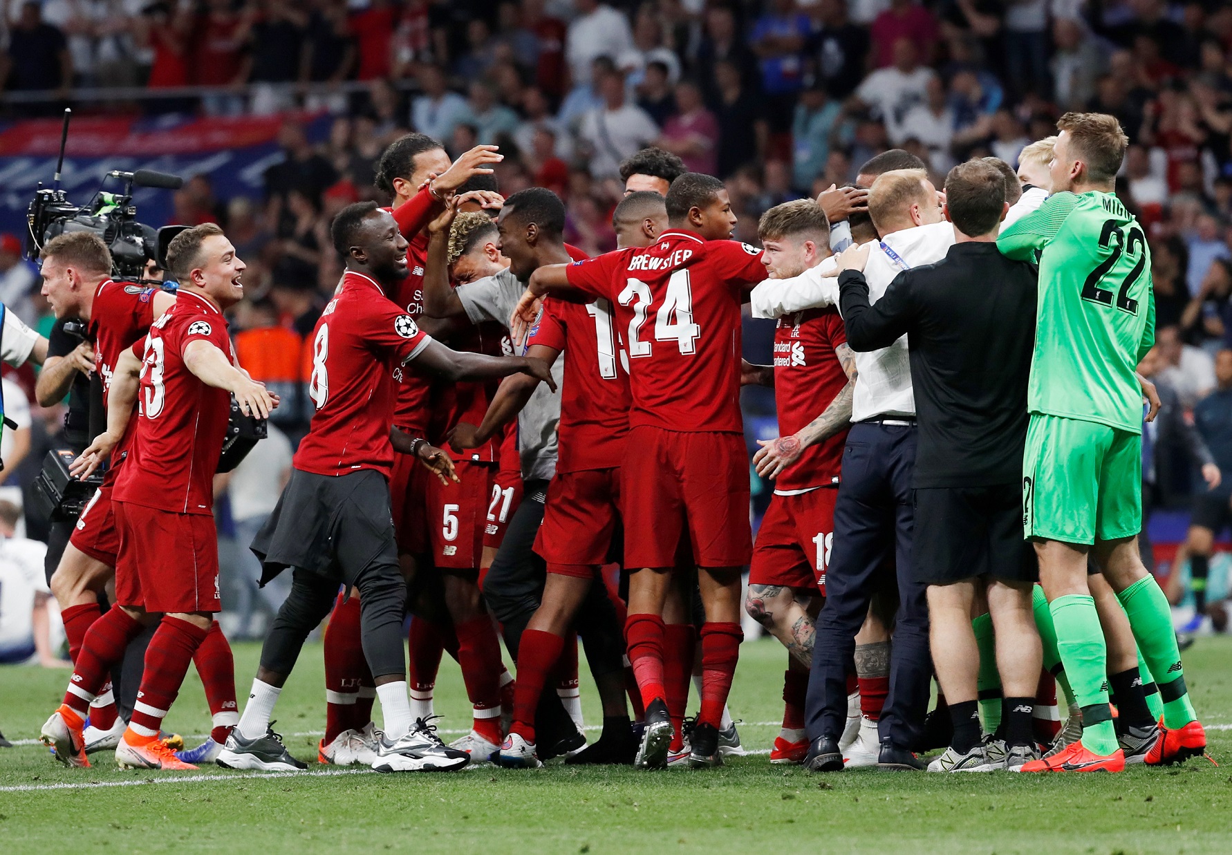 Champions League Final Tottenham Hotspur V Liverpool