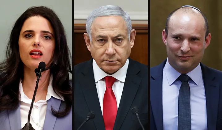 נתניהו, שקד ובנט