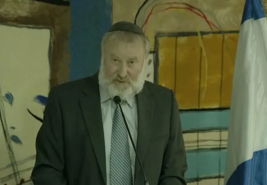 מנדלבליט נואם בטקס הפרידה מאיילת שקד