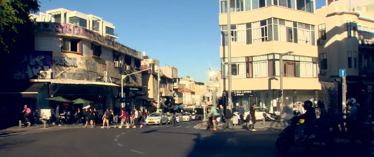 שכונה בלב תל אביב
