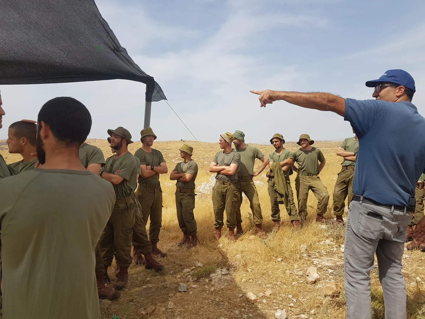 מגדל תצפית מימי חזקיהו המלך שנחשף בחפירות ארכיאולוגיות של חיילי בסיס הצנחנים בדרום הארץ