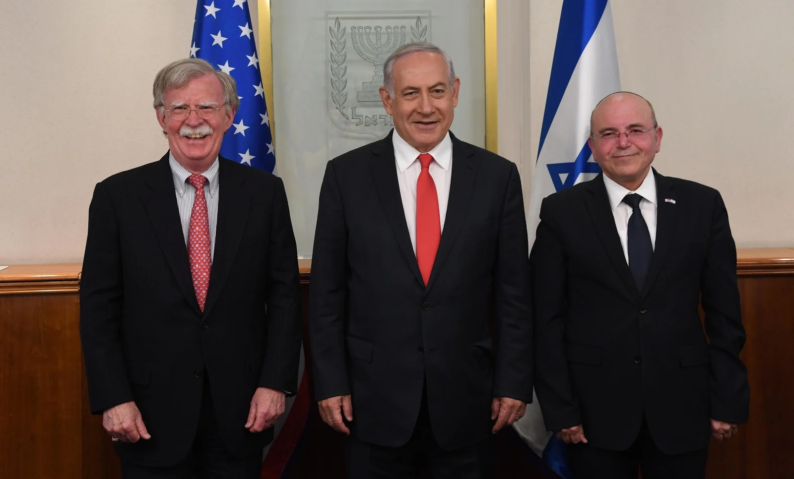 נתניהו בולטון ובן שבת