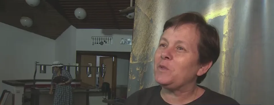 רוני קיסין, שחקנית בהצגה של תושבי העוטף