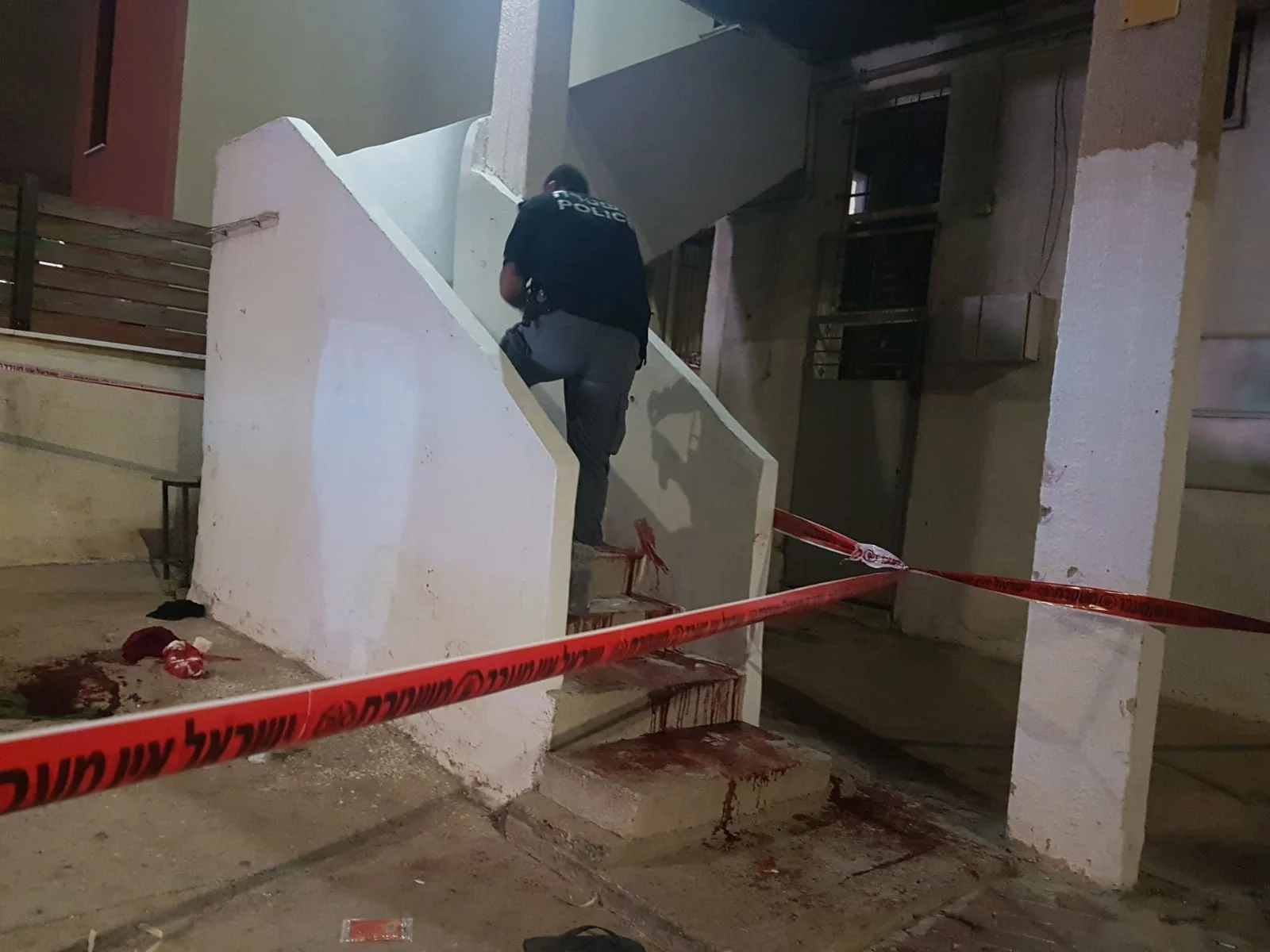 זירת האירוע בשפרעם