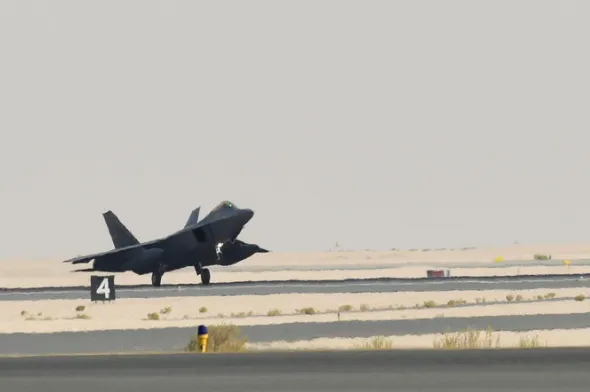 מטוס קרב אמריקני בקטאר