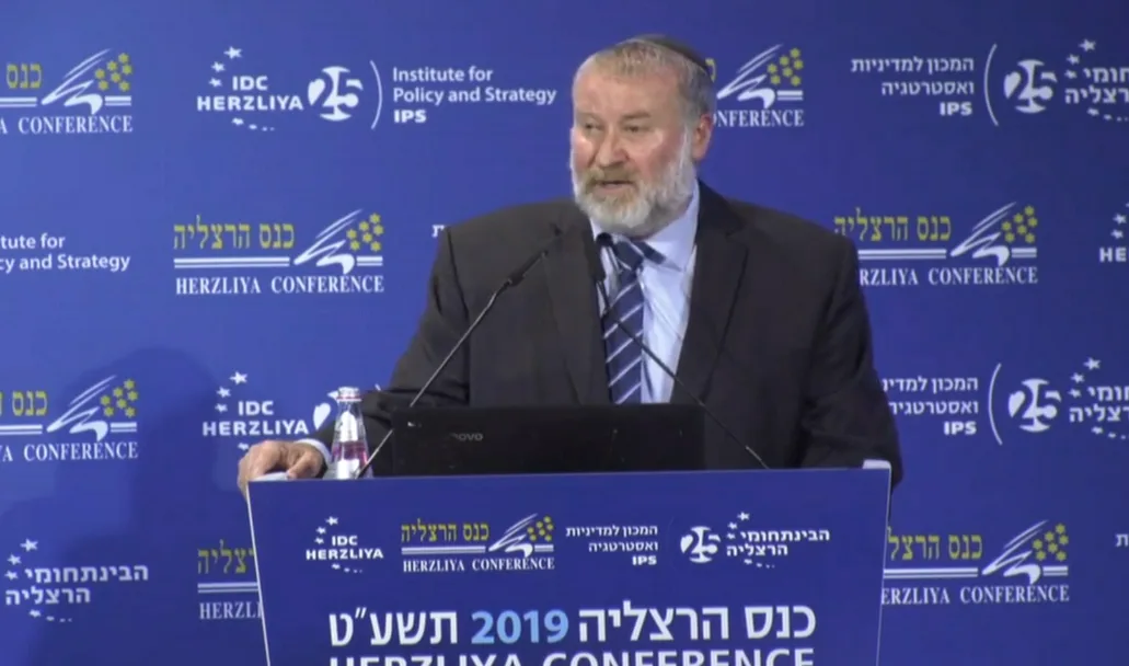 אביחי מנדלבליט, היועץ המשפטי לממשלה, בכנס הרצליה