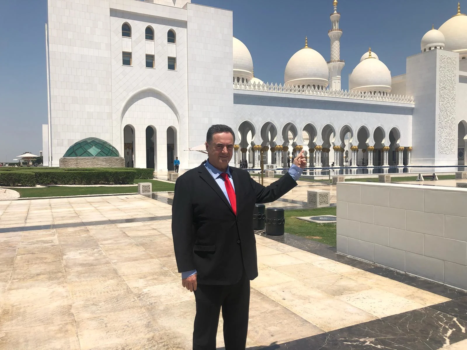 ישראל כץ, שר החוץ, בביקור באבו דאבי