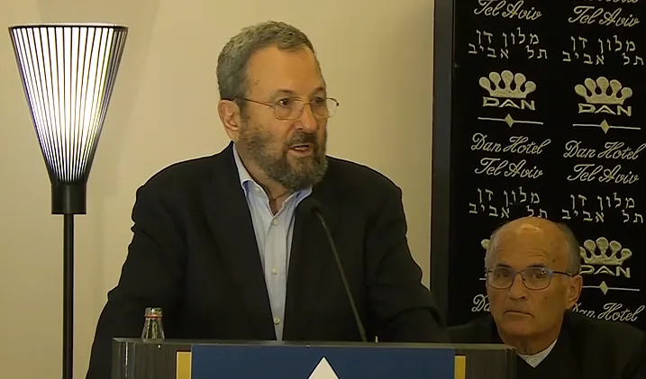 אהוד ברק במסע''ת של מפלגתו