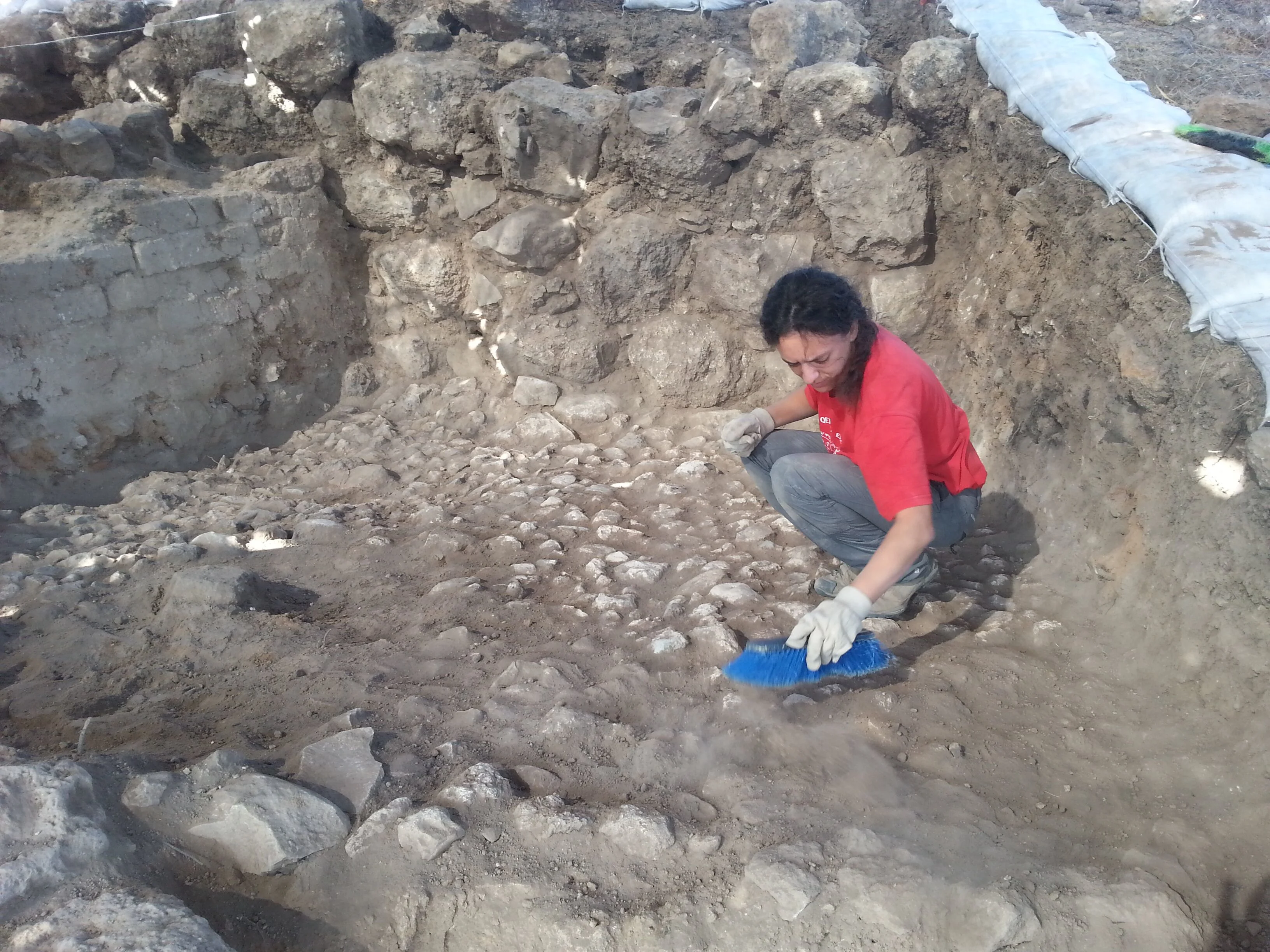 האתר, מימי דוד המלך שחשף ליד קרית גת