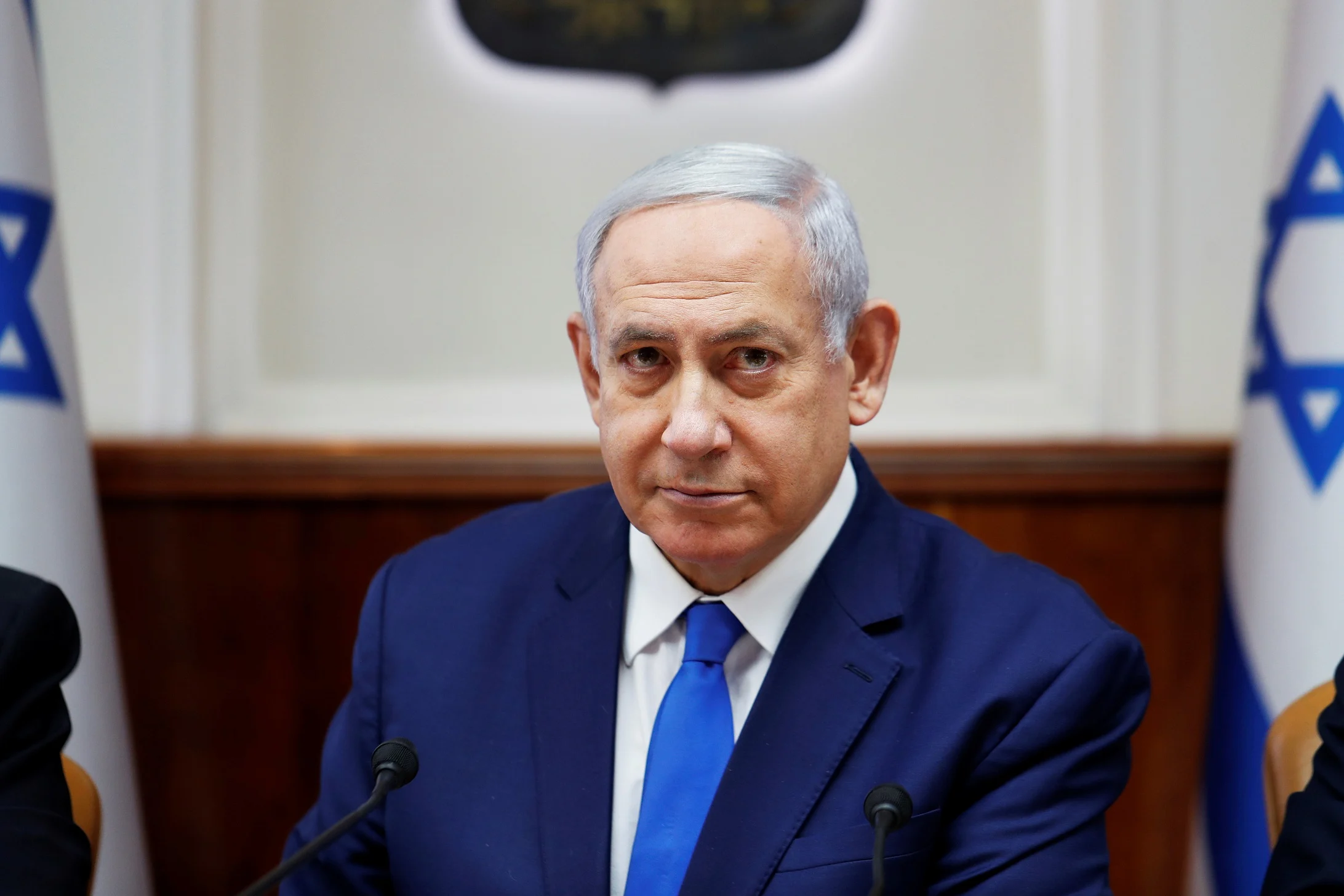 נתניהו בישיבת הממשלה, היום