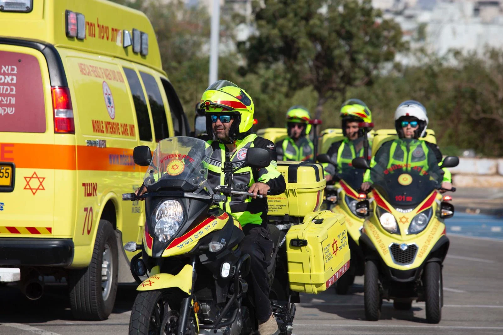 כוחות מד''א ערוכים למזג האוויר הקיצוני