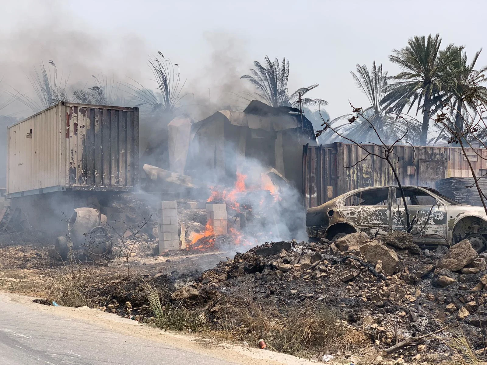 השריפה בערערה