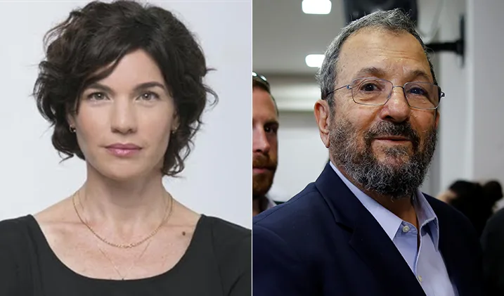 תמר זנדברג ואהוד ברק