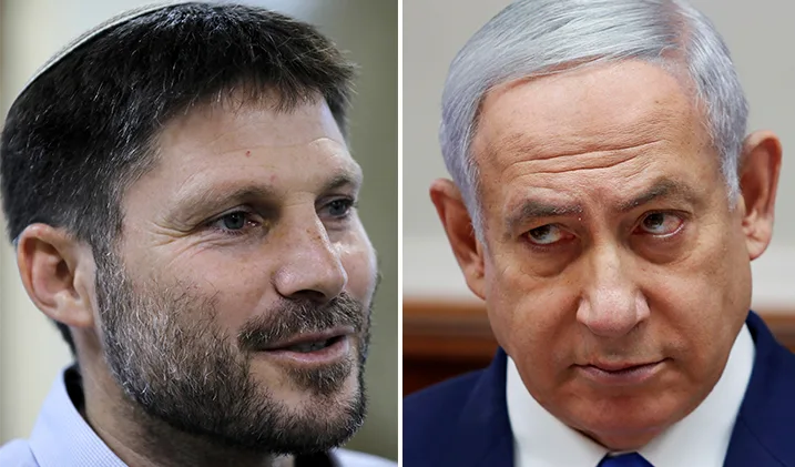 בצלאל סמוטריץ' ובנימין נתניהו