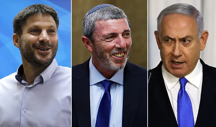 נתניהו, פרץ וסמוטריץ'