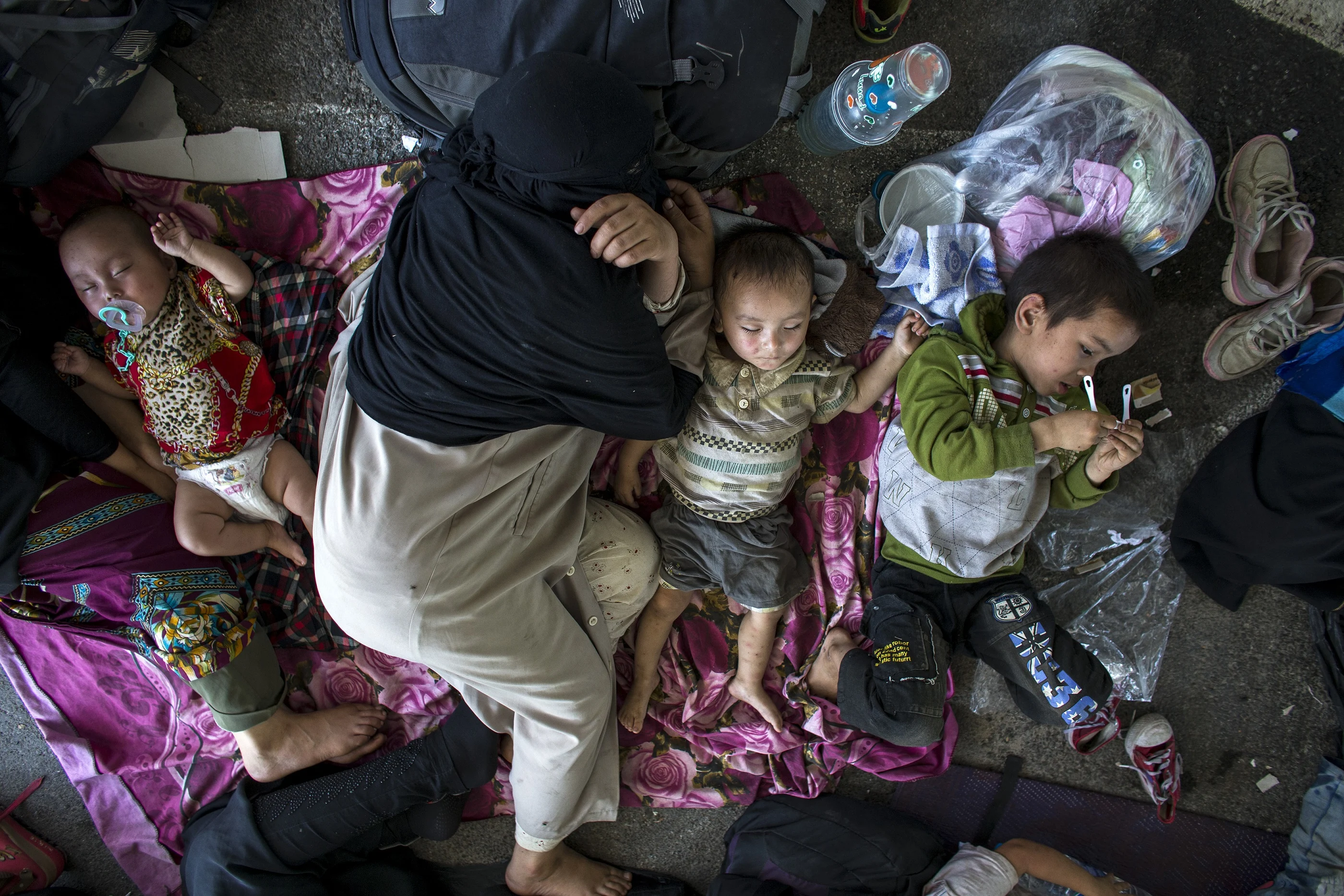 אישה מוסלמית מהמיעוט האויגורי בחבל שינג'יאנג שבמערב סין