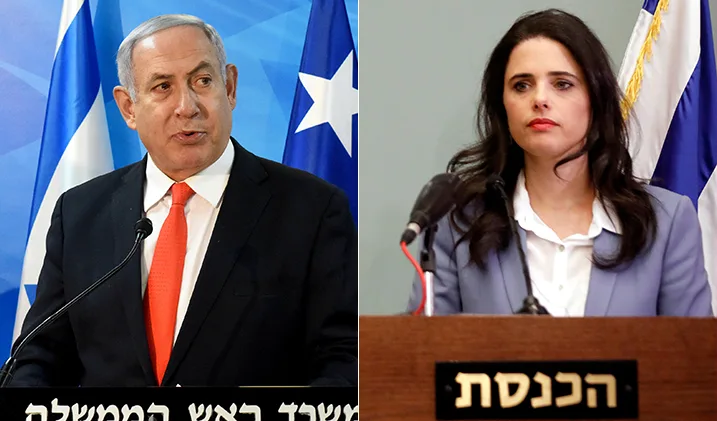 איילת שקד ובנימין נתניהו