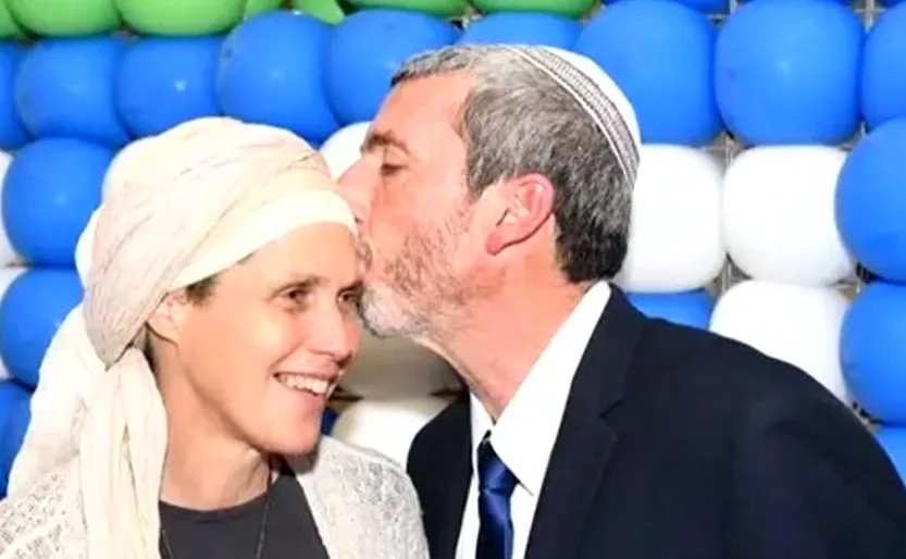 רפי פרץ ורעייתו מיכל פרץ
