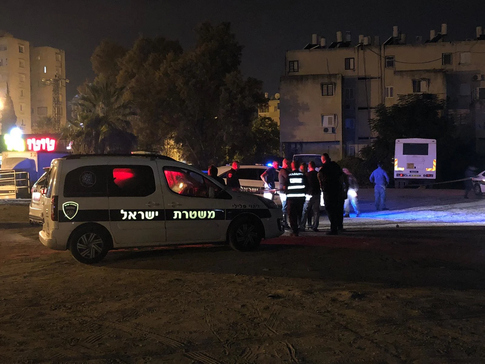 זירת הרצח באשקלון